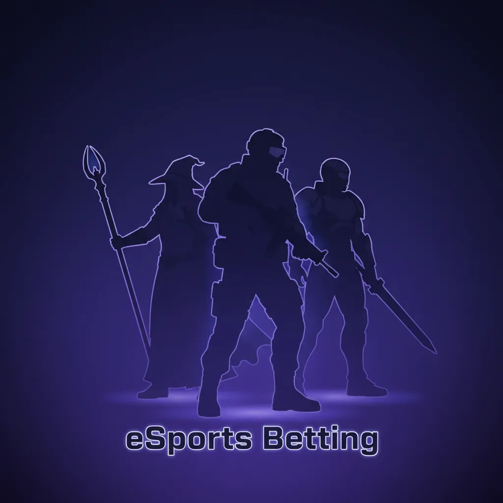 eSports betting promo with Dota 2, CS2, StarCraft, and LoL; live odds, streams, match/map markets, tournaments.