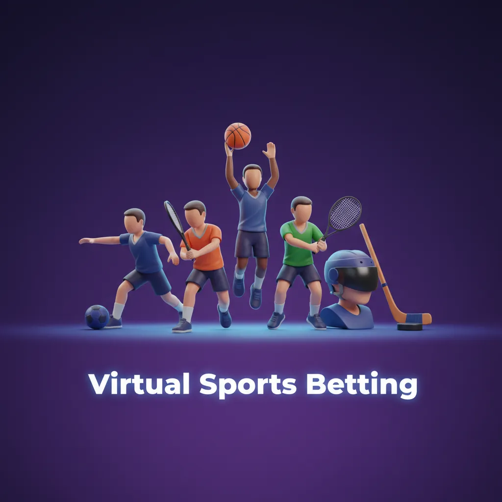 Virtual sports betting banner showing RNG-based events with fast results: 24/7 Cricket, Football, Horse Racing, Greyhounds.