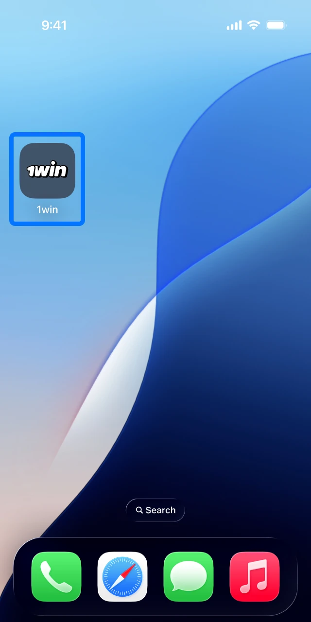 Get the official 1win mobile app on your device to begin your betting journey.