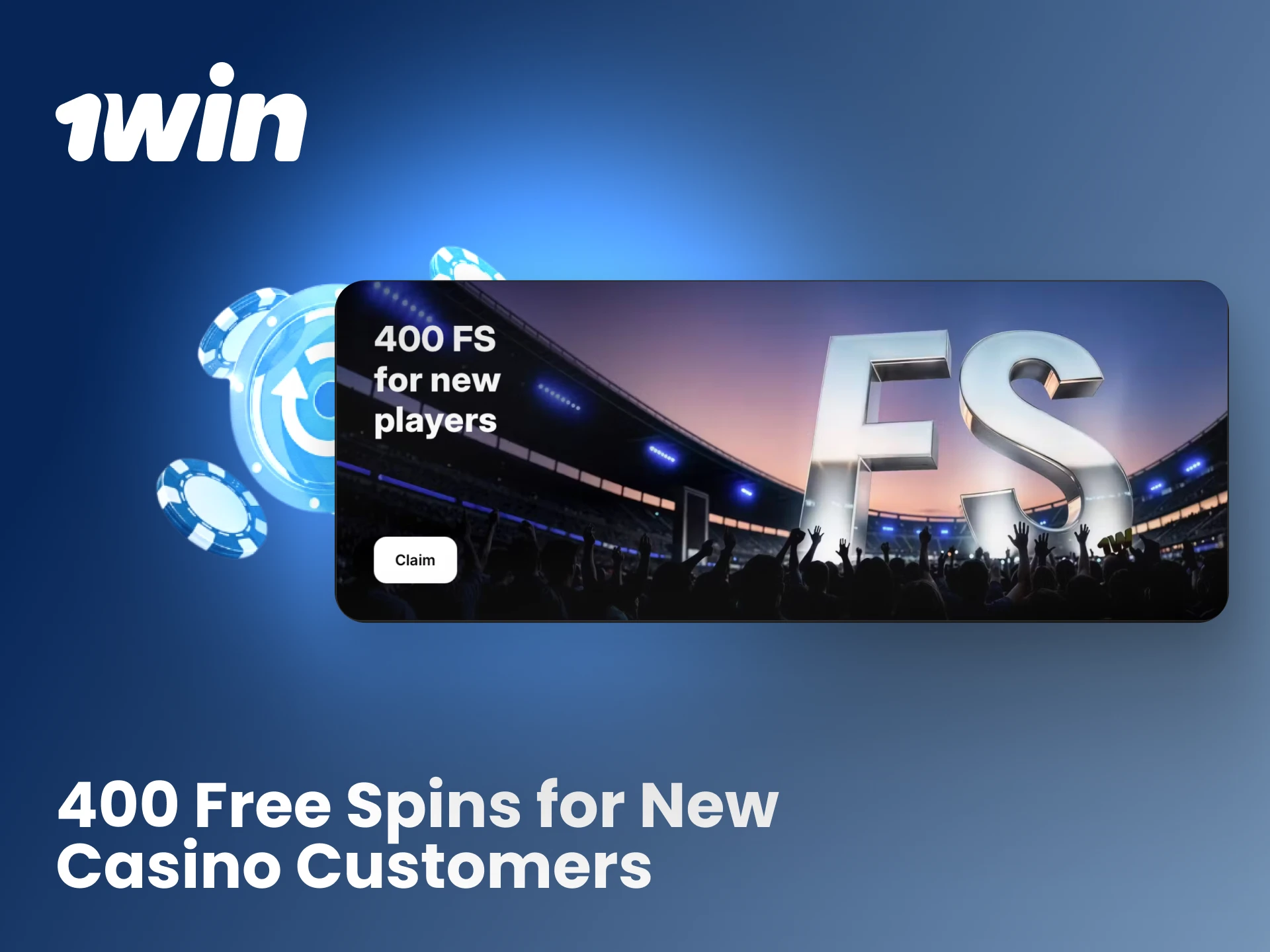 Claim up to 400 free spins as a welcome gift across your first four casino deposits on 1win.