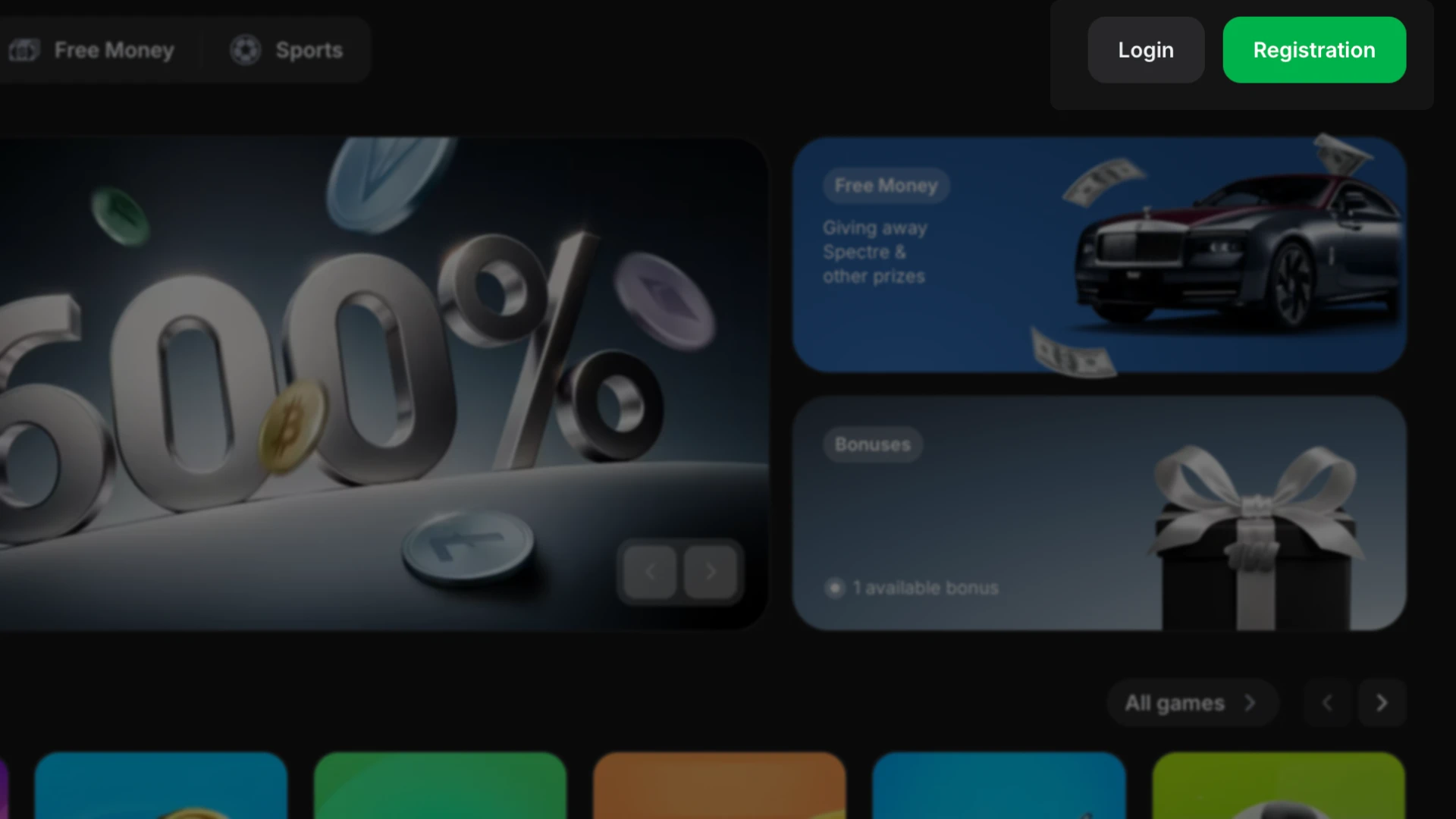 Create a new account or sign into your existing profile to start betting on the 1win platform.