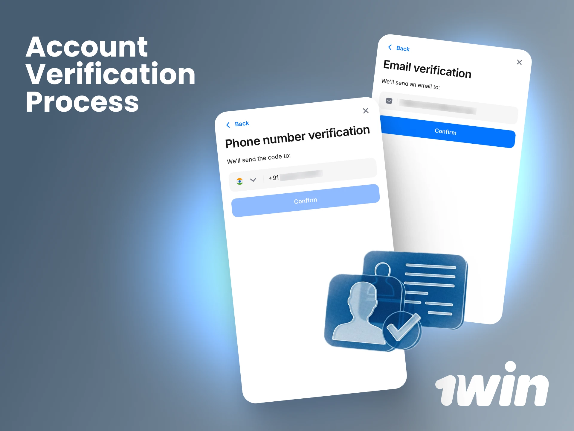 Complete the straightforward KYC verification to ensure safe withdrawals on your 1win account.
