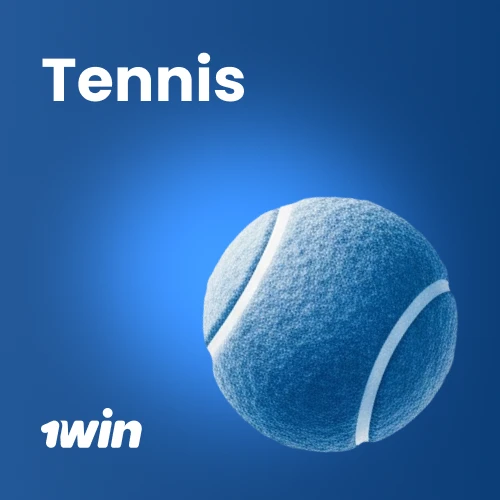 Place bets on major tennis tournaments and live matches with 1win.
