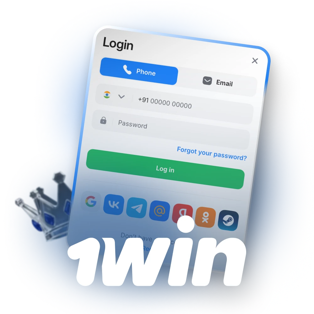 Begin your journey by registering for a new account to access all 1win platform features.