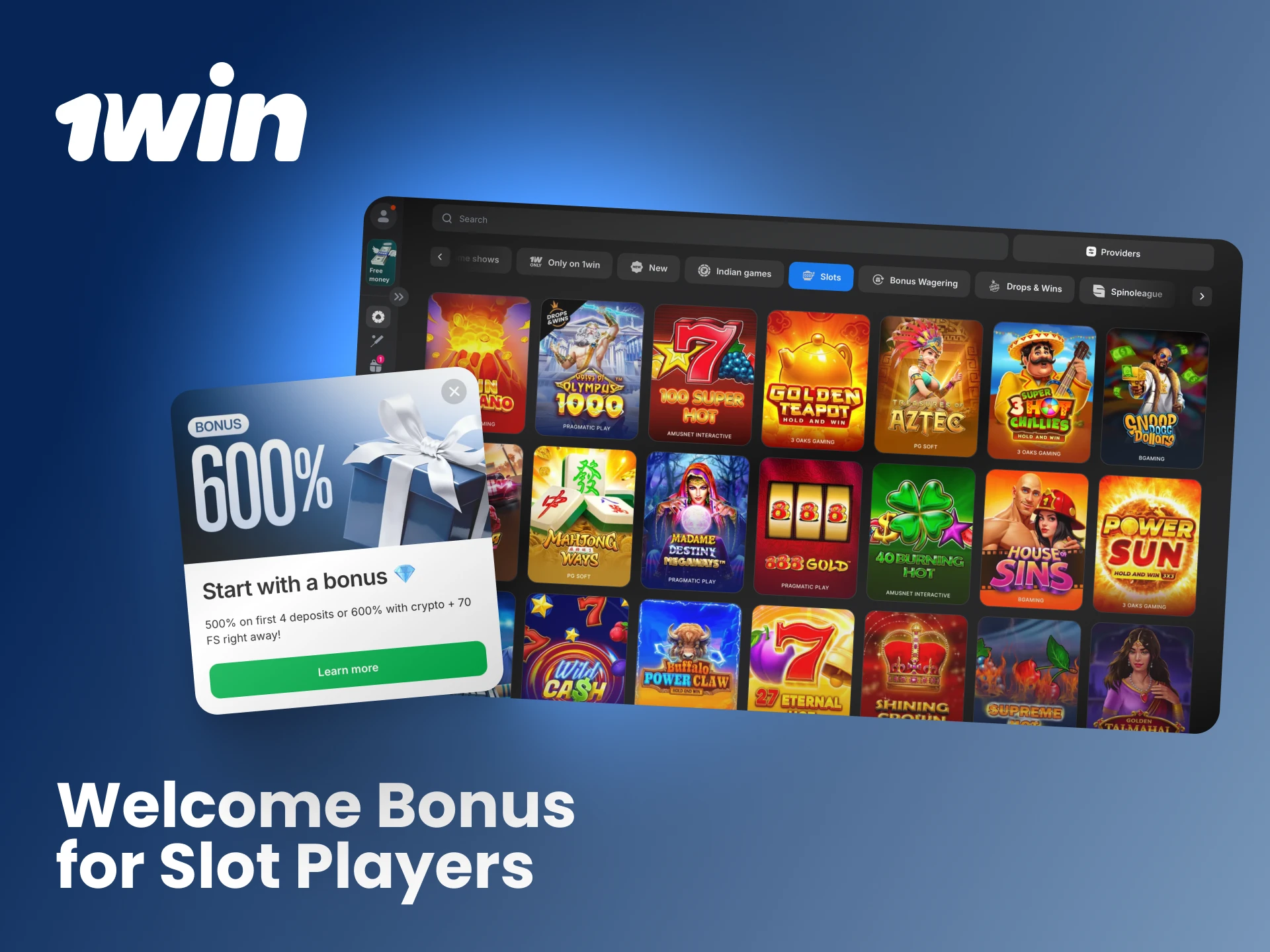 Boost your slot gameplay with generous welcome bonuses and ongoing rewards available on the 1win platform.
