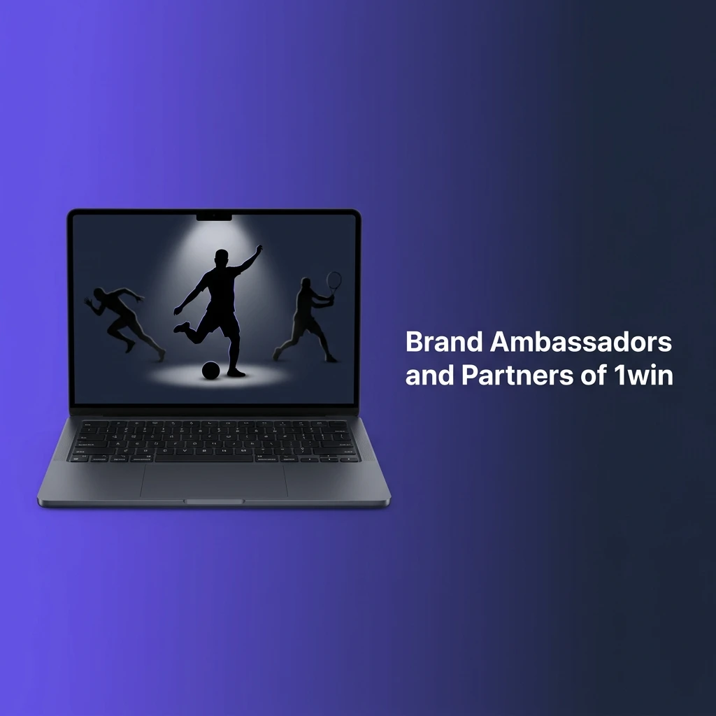 Hardik Pandya and KL Rahul as 1win brand ambassadors representing Indian cricket partnerships