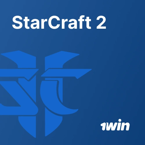 Place wagers on professional StarCraft 2 esports tournaments on 1win.