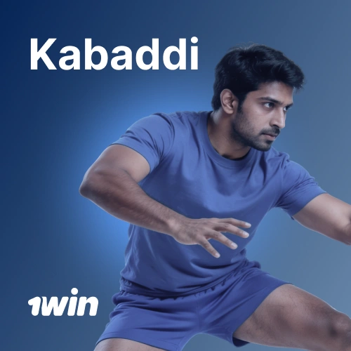 Explore live Kabaddi betting markets and match odds on 1win India.